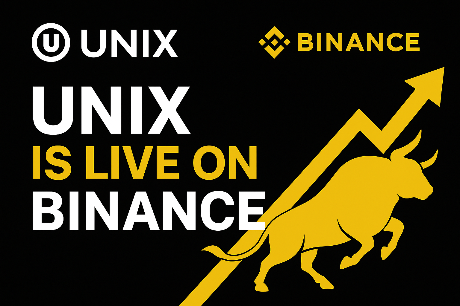 UnixDEX (UNIX) Officially Lists on Binance: A New Era for Decentralized Trading